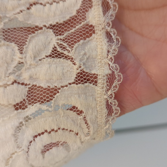 Rapsodia Racerback Tank with Lace, Size S - Picture 4 of 7